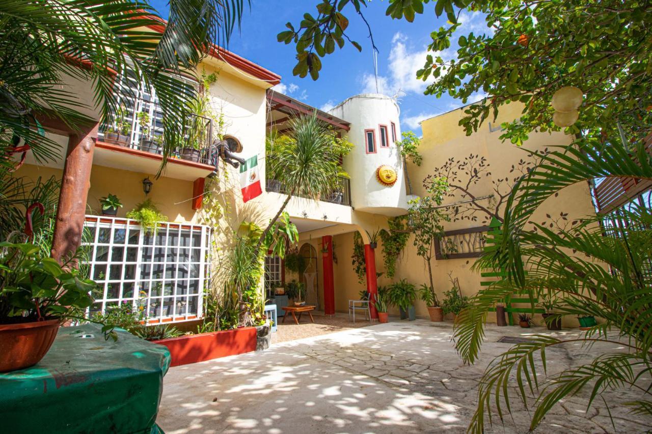La Casa Del Almendro Hotell Playa del Carmen Eksteriør bilde