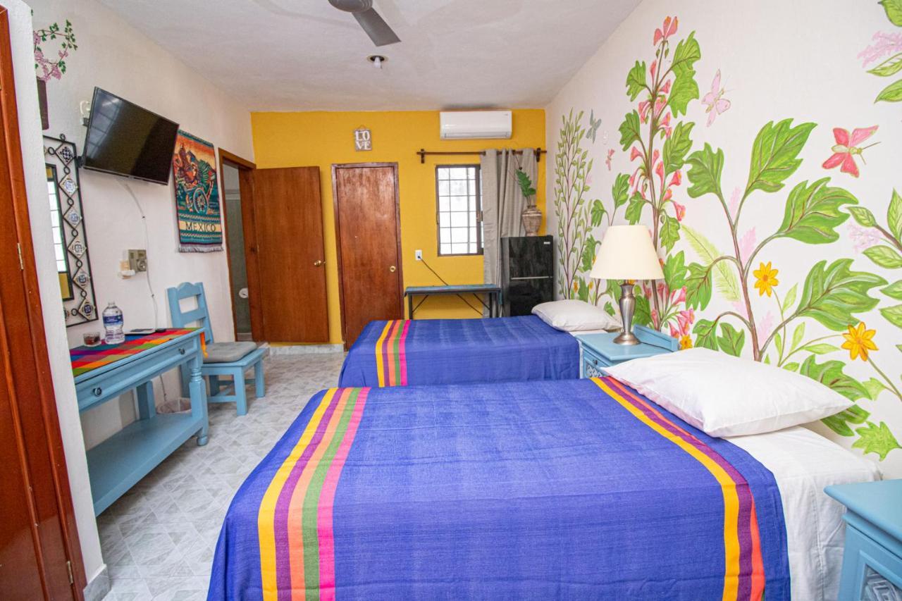 La Casa Del Almendro Hotell Playa del Carmen Eksteriør bilde